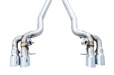 AWE SwitchPath™ Axleback Exhaust for BMW F90 M5 - Chrome Silver Tips - out of package